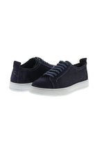 Lacivert Sneaker Süet Deri Ayakkab?-Abdullah Ki??l?