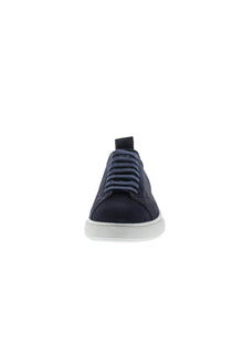 Lacivert Sneaker Süet Deri Ayakkab?-Abdullah Ki??l?
