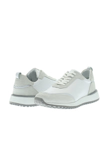 Beyaz Spor Deri Ayakkabı