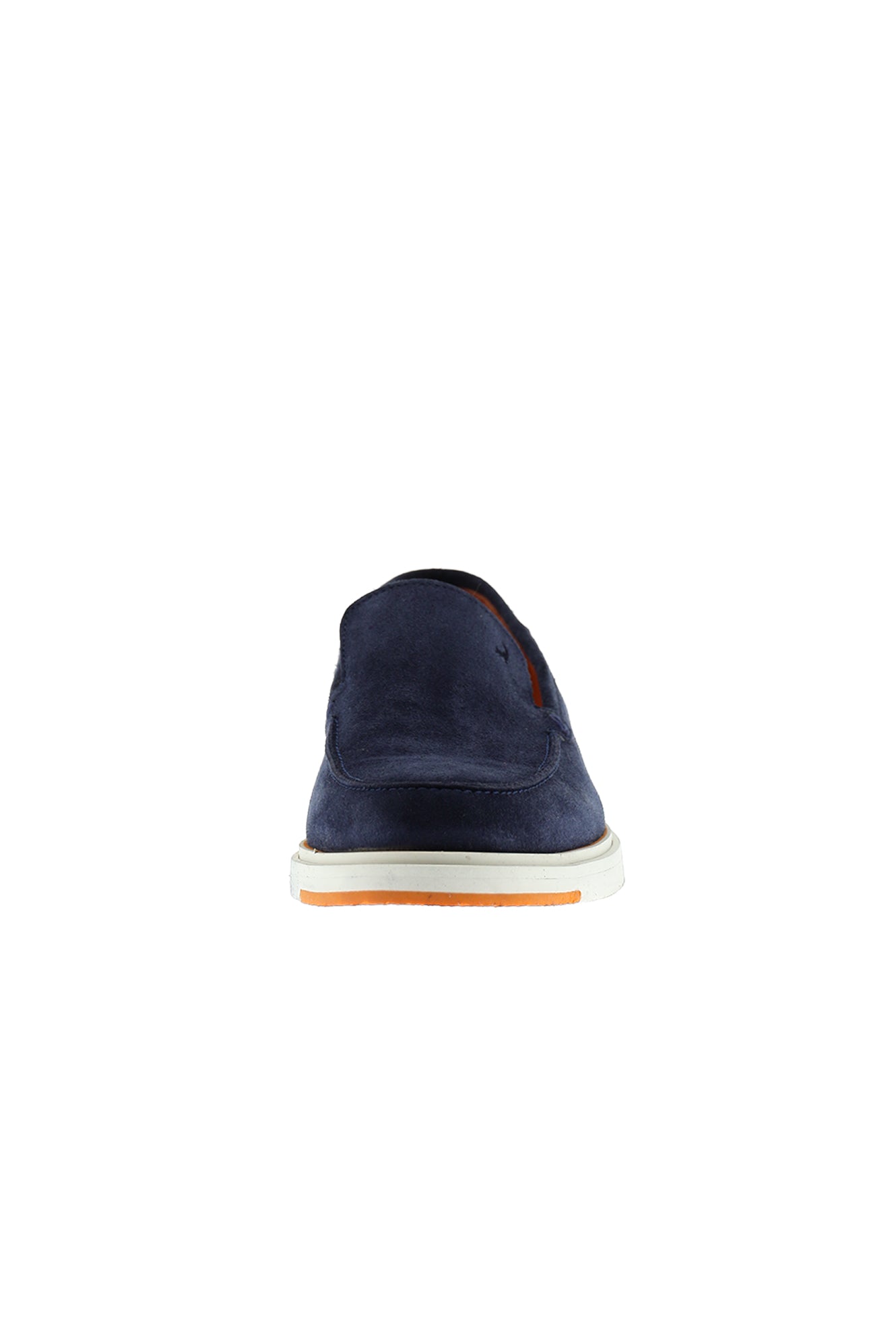 Orta Lacivert Casual Loafer Süet Deri Ayakkabı