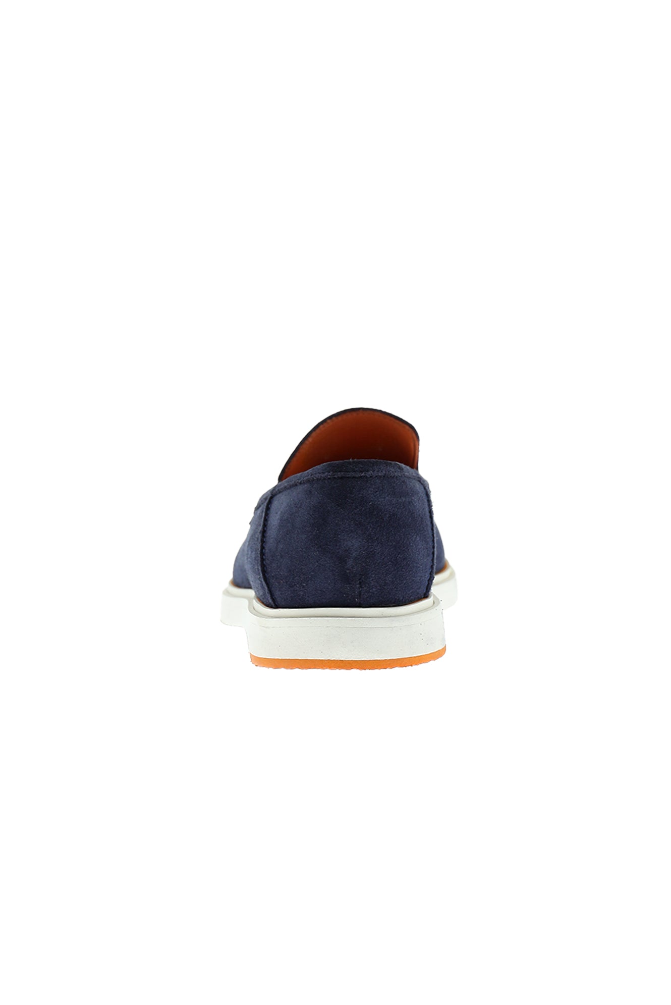Orta Lacivert Casual Loafer Süet Deri Ayakkabı