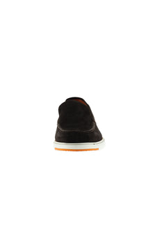 Orta Kahve Casual Loafer Süet Deri Ayakkabı