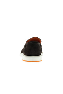 Orta Kahve Casual Loafer Süet Deri Ayakkabı