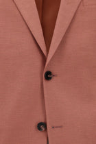 Yavru A?z? 7 Drop Slim Fit Dar Kesim Keten Kar???ml? Ceket-Abdullah Ki??l?