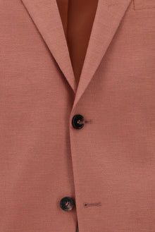 Yavru A?z? 7 Drop Slim Fit Dar Kesim Keten Kar???ml? Ceket-Abdullah Ki??l?