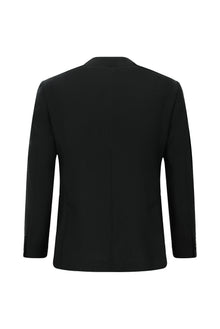 Siyah Regular Fit Spor Keten Ceket