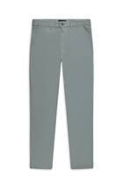 Bulut Gri Regular Fit Desenli Likralı Kanvas / Chino Pantolon