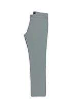 Bulut Gri Regular Fit Desenli Likralı Kanvas / Chino Pantolon