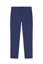 Aç?k Lacivert Regular Fit Standart Kesim Lyocell Kar???ml? Denim Pantolon-Abdullah Ki??l?