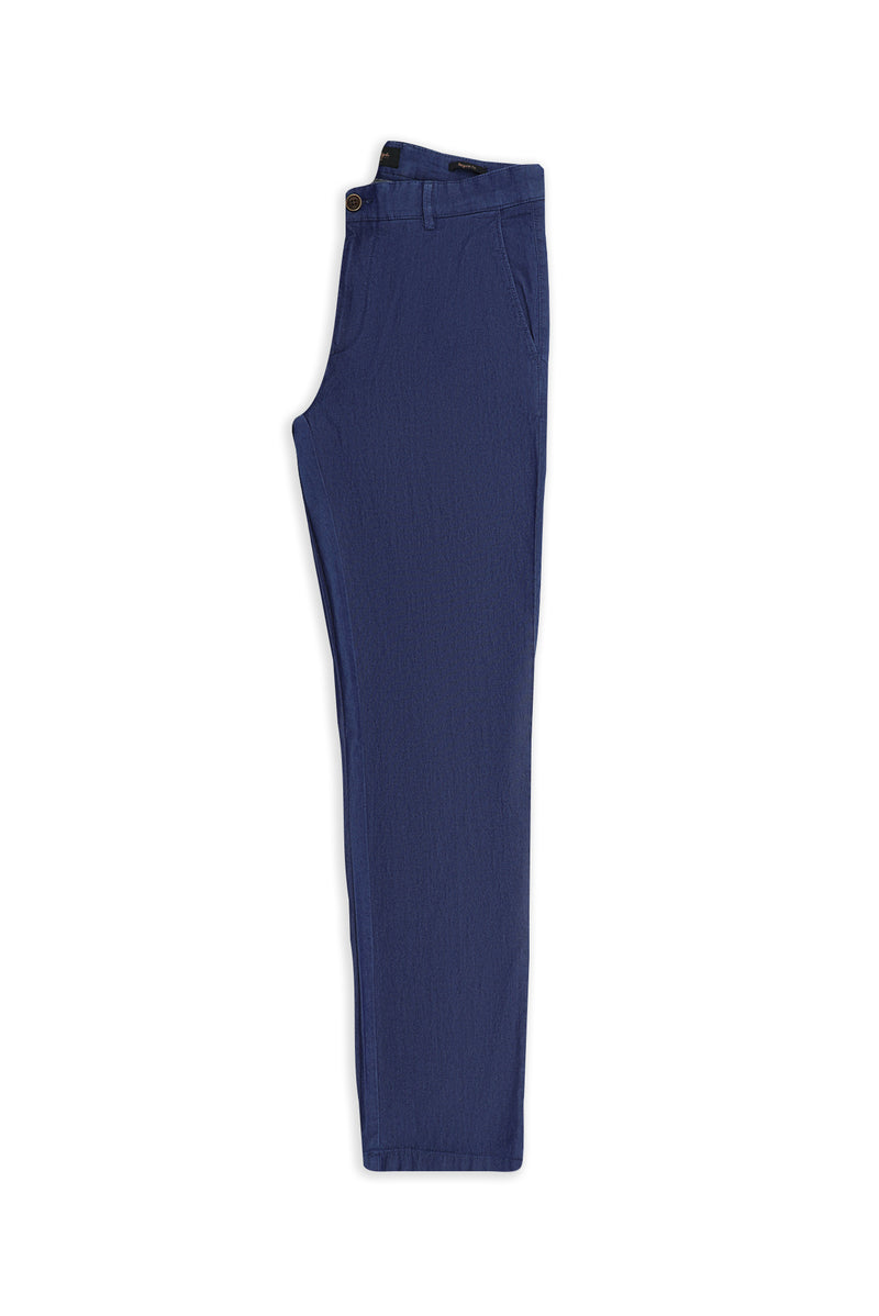 Açık Lacivert Regular Fit Lyocell Karışımlı Denim Pantolon