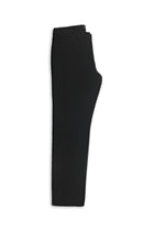 Siyah Regular Fit Likralı Kanvas / Chino Pantolon