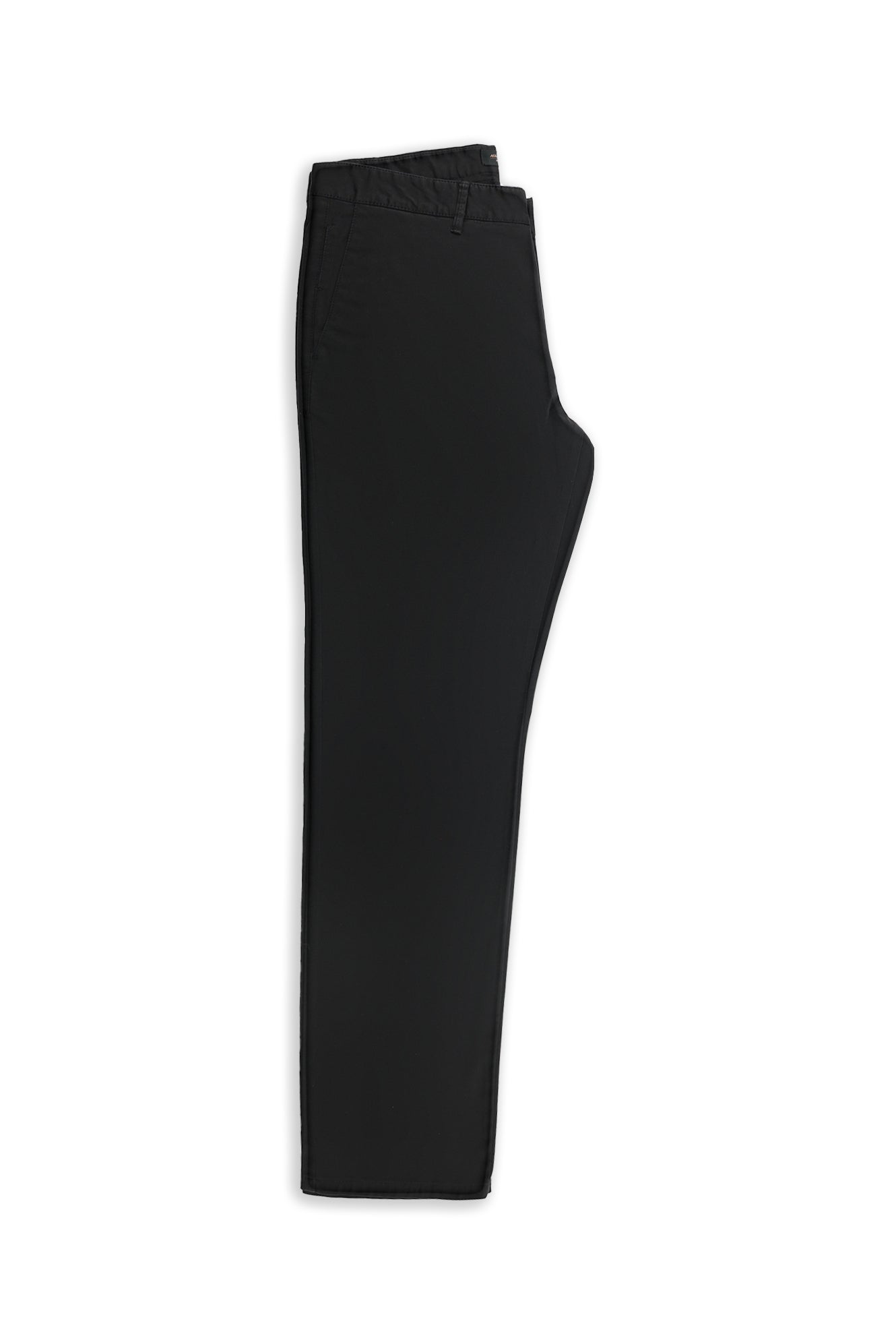 Siyah Relaxed Fit Rahat Kesim Likralı Kanvas / Chino Pantolon