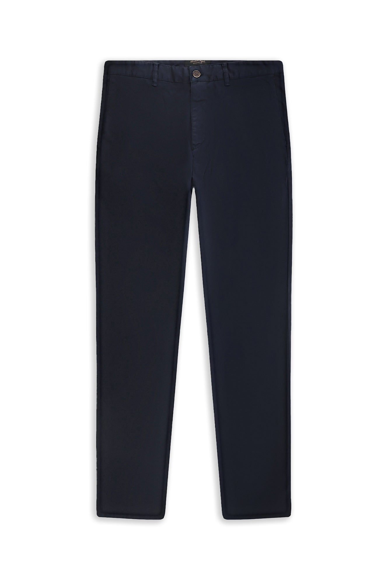 Koyu Lacivert Regular Fit Likralı Kanvas / Chino Pantolon