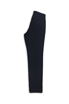 Koyu Lacivert Regular Fit Likralı Kanvas / Chino Pantolon