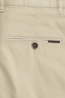 Orta Bej Relaxed Fit Rahat Kesim Likralı Kanvas / Chino Pantolon