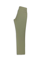 Orta Haki Regular Fit Likralı Kanvas / Chino Pantolon