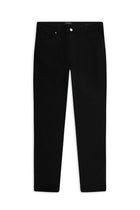 Siyah Regular Fit Likralı Kanvas / Chino Pantolon