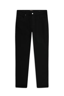 Siyah Regular Fit Likralı Kanvas / Chino Pantolon