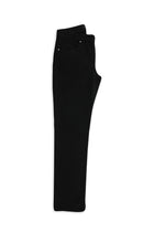 Siyah Regular Fit Likralı Kanvas / Chino Pantolon