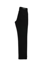 Siyah Regular Fit Likralı Kanvas / Chino Pantolon
