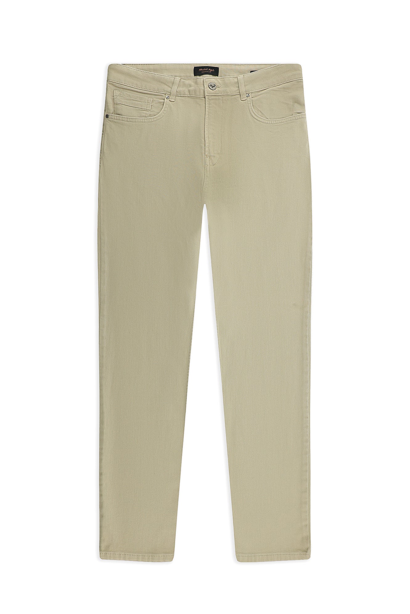 Orta Vizon Regular Fit Likralı Kanvas / Chino Pantolon