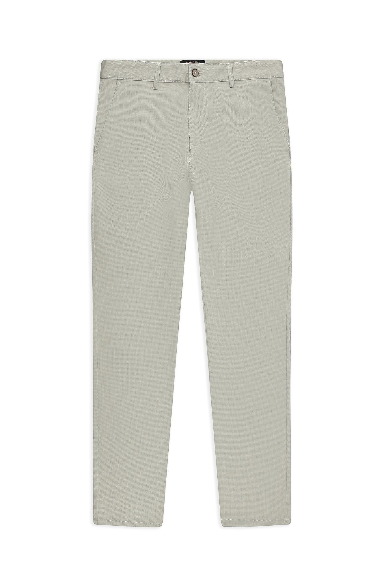 Taş Regular Fit Desenli Lyocell Karışımlı Kanvas / Chino Pantolon