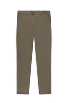 Koyu Vizon Regular Fit Desenli Lyocell Karışımlı Kanvas / Chino Pantolon