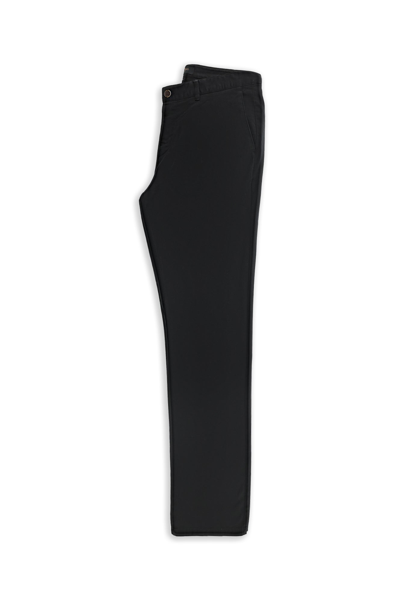 Siyah Relax Fit Rahat Kesim Likralı Kanvas / Chino Pantolon