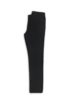 Siyah Relax Fit Rahat Kesim Likralı Kanvas / Chino Pantolon