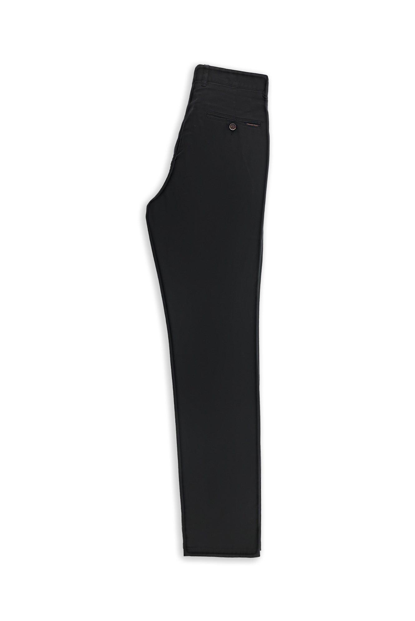 Siyah Relax Fit Rahat Kesim Likralı Kanvas / Chino Pantolon