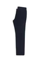 Koyu Lacivert Regular Fit Likralı Kanvas / Chino Pantolon