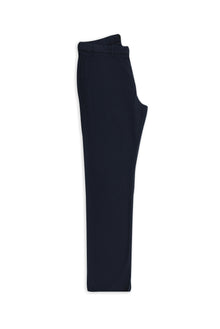 Koyu Lacivert Regular Fit Lyocell Karışımlı Kanvas / Chino Pantolon