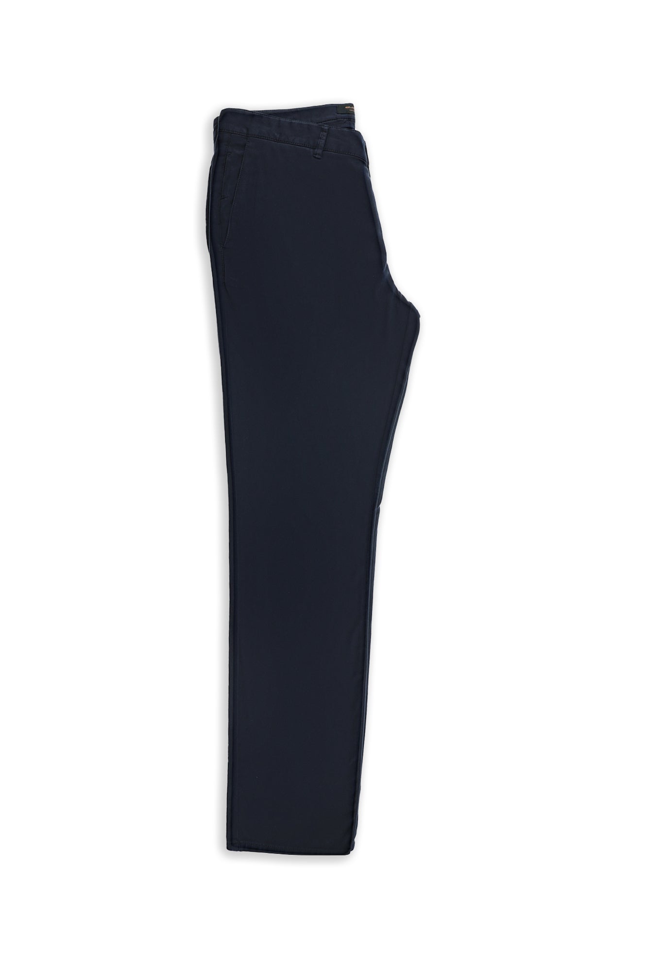 Koyu Lacivert Regular Fit Likralı Kanvas / Chino Pantolon
