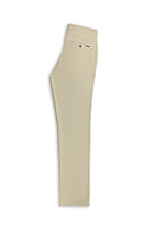 Orta Bej Regular Fit Likralı Kanvas / Chino Pantolon