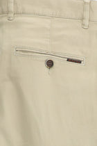 Orta Bej Regular Fit Likralı Kanvas / Chino Pantolon