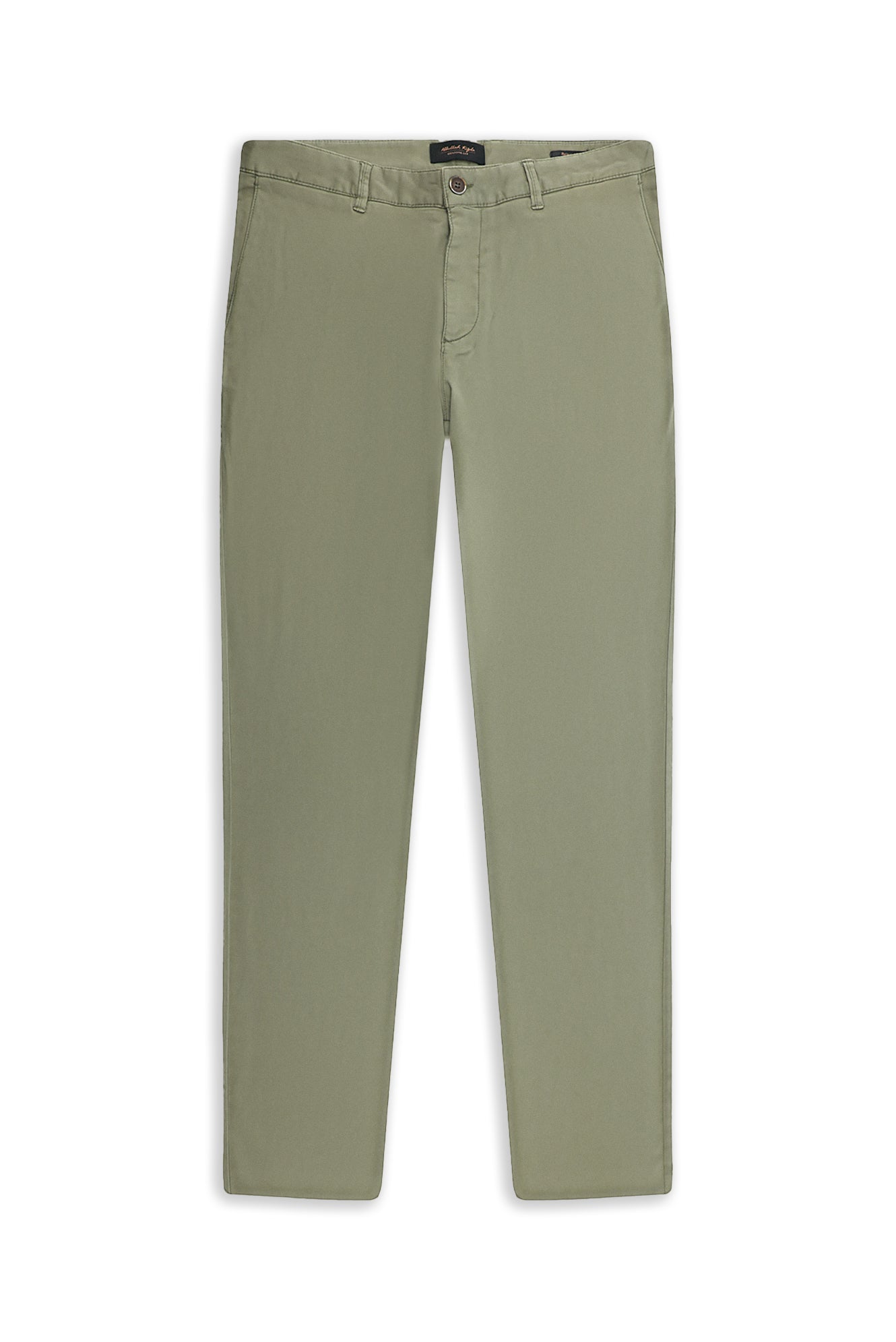 Orta Haki Relaxed Fit Rahat Kesim Likralı Kanvas / Chino Pantolon