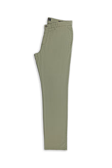 Orta Haki Relaxed Fit Rahat Kesim Likralı Kanvas / Chino Pantolon
