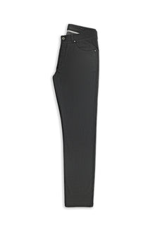 Siyah Regular Fit Likralı Kanvas / Chino Pantolon