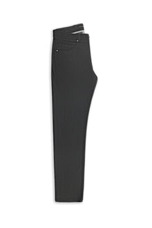 Siyah Regular Fit Likralı Kanvas / Chino Pantolon