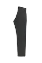 Siyah Regular Fit Likralı Kanvas / Chino Pantolon