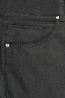 Siyah Regular Fit Likralı Kanvas / Chino Pantolon