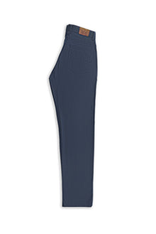 İndigo Regular Fit Likralı Kanvas / Chino Pantolon