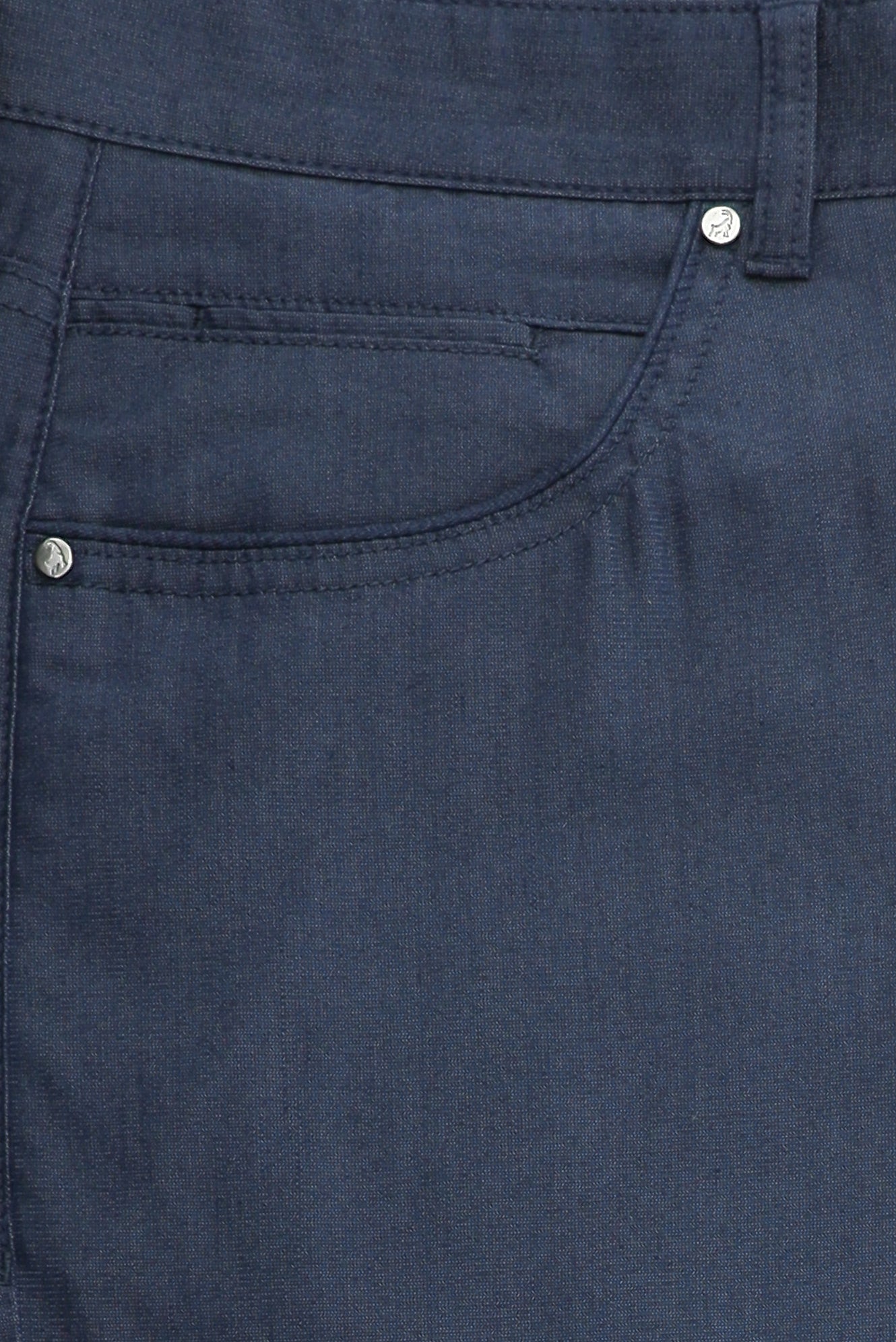İndigo Regular Fit Likralı Kanvas / Chino Pantolon