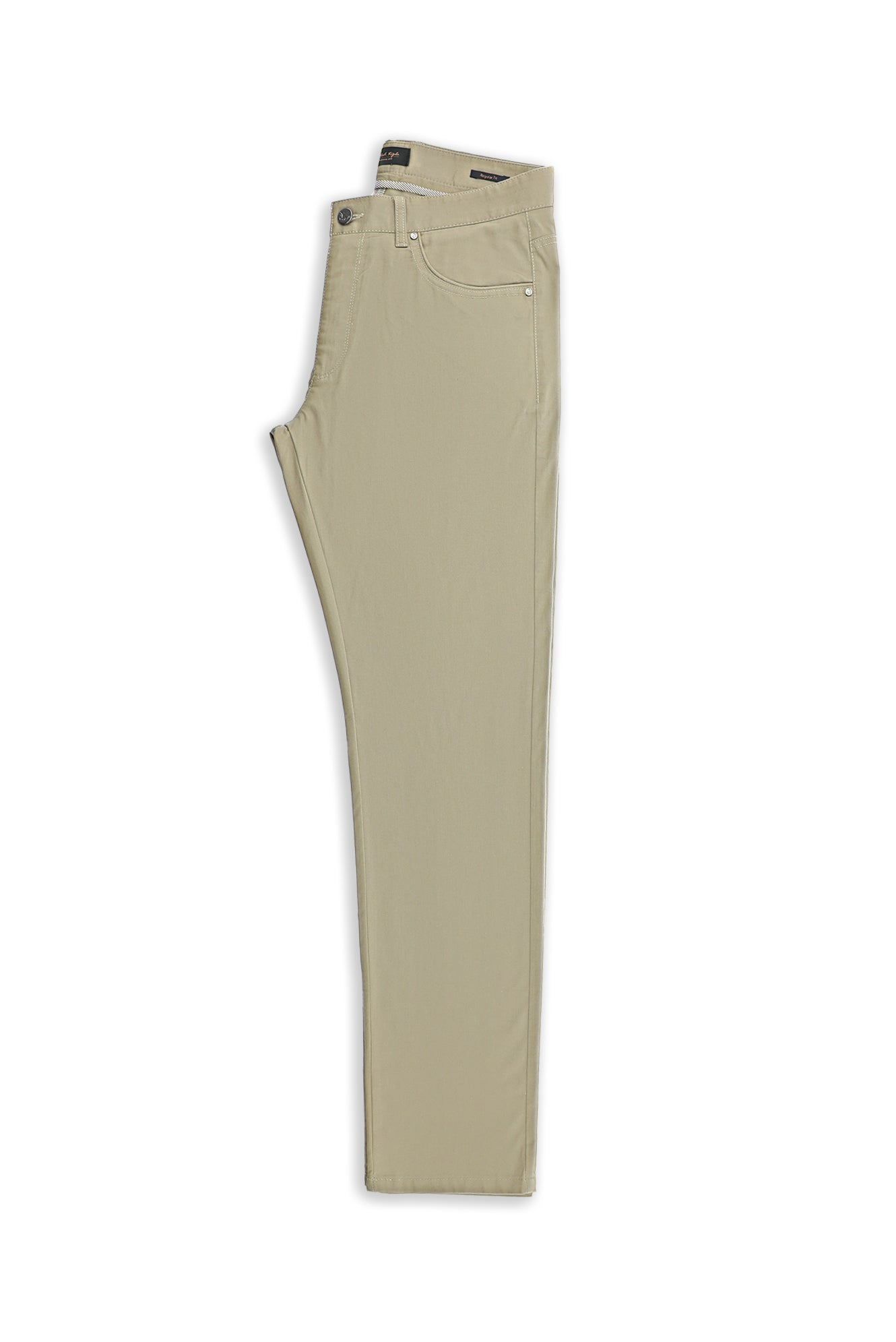Açık Bej Regular Fit Likralı Kanvas / Chino Pantolon