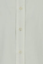 Beyaz Uzun Kol Regular Fit Düğmeli Yaka Oxford Pamuk Gömlek