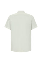 Beyaz Kısa Kol Regular Fit Non Iron Pamuk Gömlek