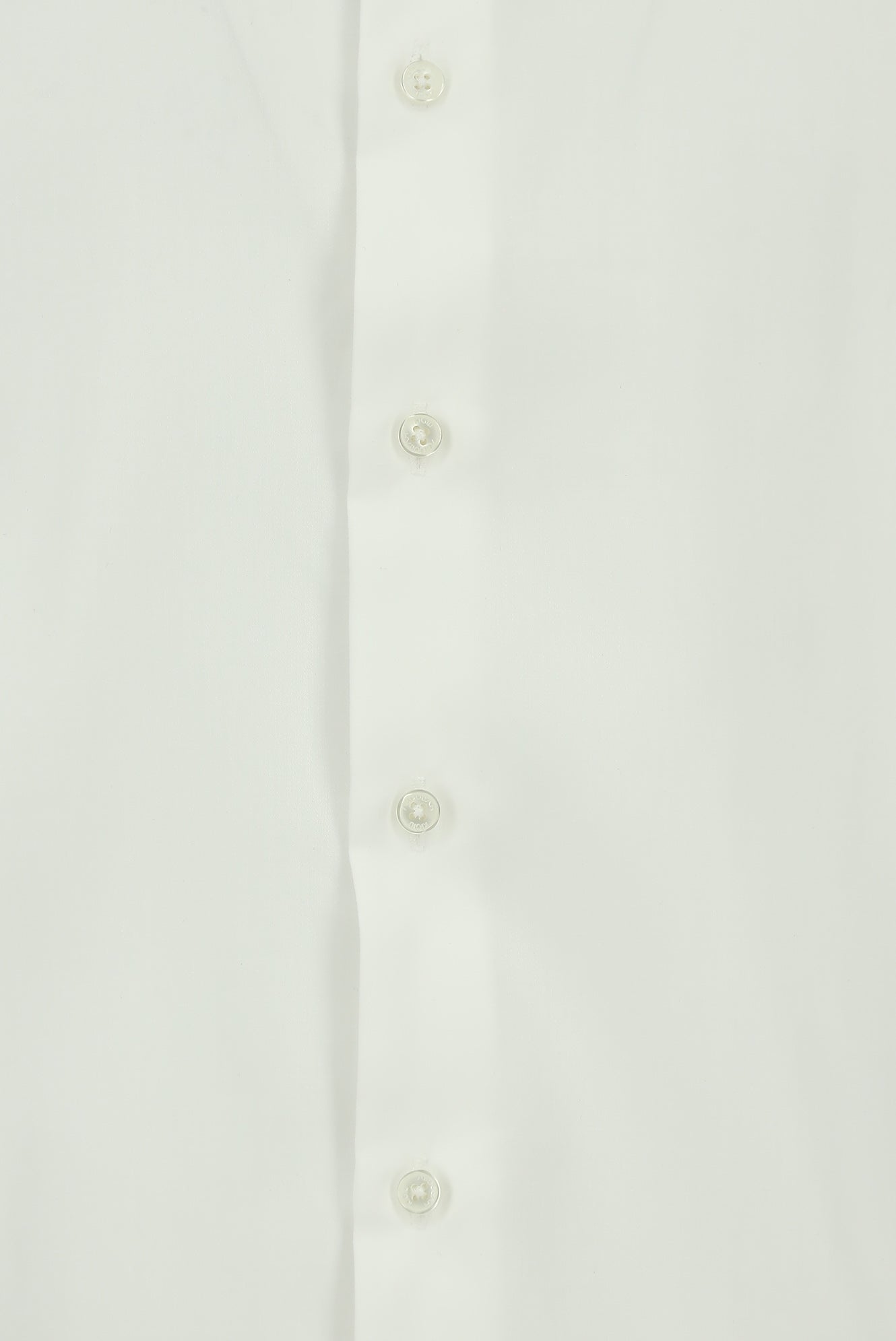 Beyaz Kısa Kol Regular Fit Non Iron Pamuk Gömlek