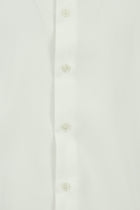 Beyaz Kısa Kol Regular Fit Non Iron Pamuk Gömlek