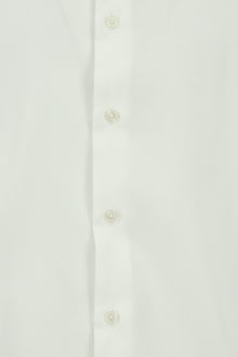 Beyaz Kısa Kol Regular Fit Non Iron Pamuk Gömlek