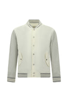 Krem Spor Bomber Ceket Mont